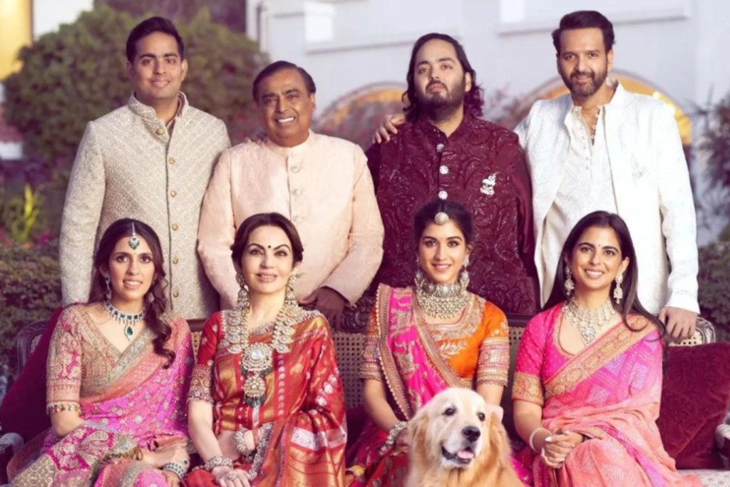 Mukesh Ambani Family 